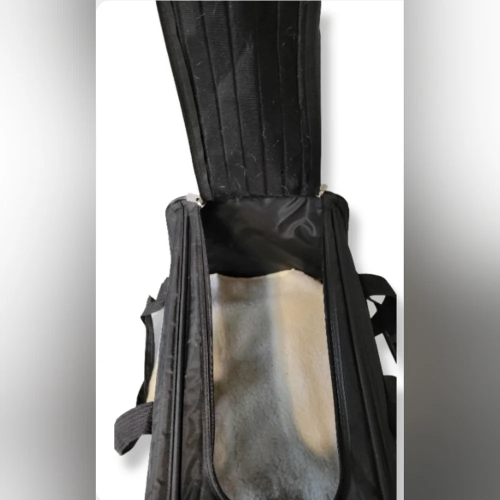 🐾✈️ Sherpa Original Deluxe Pet Carrier Large Black Jet-Set Ready & Pre-approved